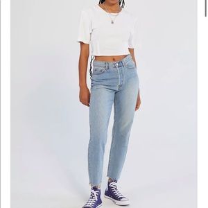 BDG High Waisted Slim Straight Jeans Size 26